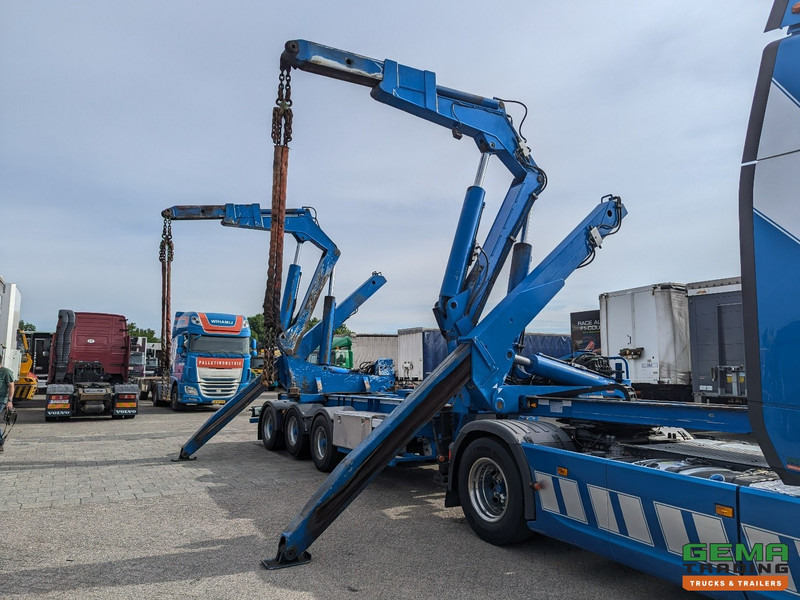 HAMMAR 151 HL 3-Assen - SideLoader36T - ContainerStacking - Gooseneck - Extended Boom - Afstandbediening - Semi-remorque porte-conteneur/ Caisse mobile: photos 3 HAMMAR 151 HL 3-Assen - SideLoader36T - ContainerStacking - Gooseneck - Extended Boom - Afstandbediening - Semi-remorque porte-conteneur/ Caisse mobile: photos 3