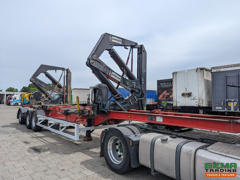 HAMMAR 160 HE 3-Assen - SideLoader - 33T - ContainerStacking - Afstandbediening - Semi-remorque porte-conteneur/ Caisse mobile: photos 4 HAMMAR 160 HE 3-Assen - SideLoader - 33T - ContainerStacking - Afstandbediening - Semi-remorque porte-conteneur/ Caisse mobile: photos 4