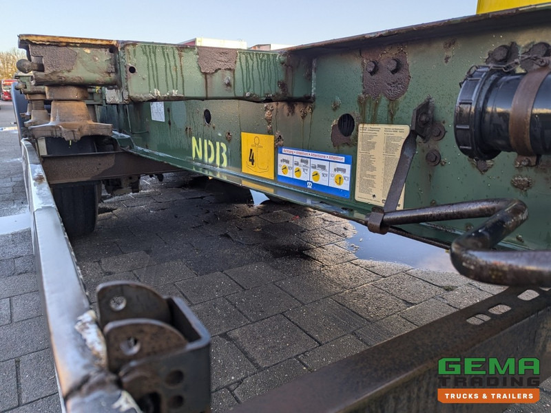 Semi-remorque porte-conteneur/ Caisse mobile Krone SD 27 3-Assen BPW Backslider - DrumBrakes - 20 2x20FT/30/40FT - 10+ Units in Stock (O1931): photos 14