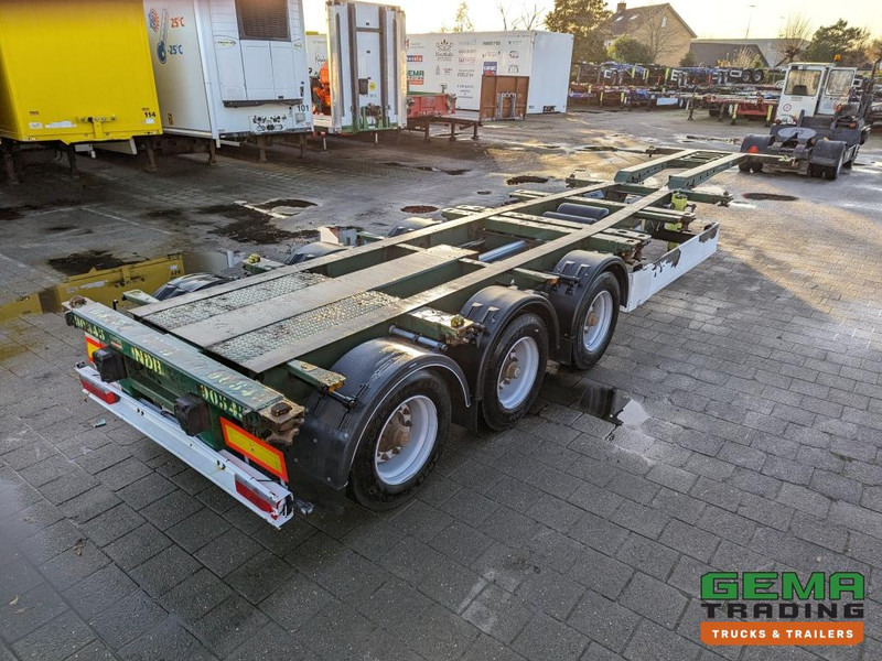 Krone SD 27 3-Assen BPW Backslider - DrumBrakes - 20 2x20FT/30/40FT - 10+ Units in Stock (O1931) - Semi-remorque porte-conteneur/ Caisse mobile: photos 1 Krone SD 27 3-Assen BPW Backslider - DrumBrakes - 20 2x20FT/30/40FT - 10+ Units in Stock (O1931) - Semi-remorque porte-conteneur/ Caisse mobile: photos 1