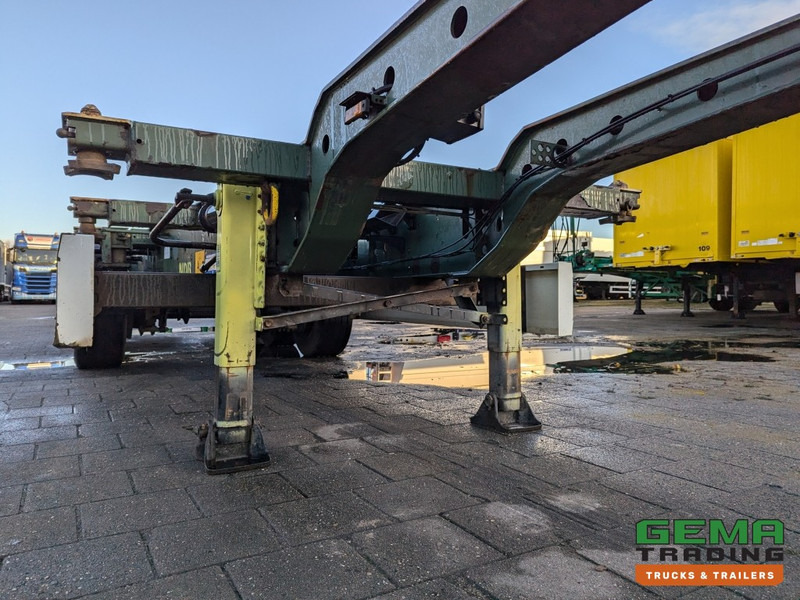 Semi-remorque porte-conteneur/ Caisse mobile Krone SD 27 3-Assen BPW Backslider - DrumBrakes - 20 2x20FT/30/40FT - 10+ Units in Stock (O1931): photos 10