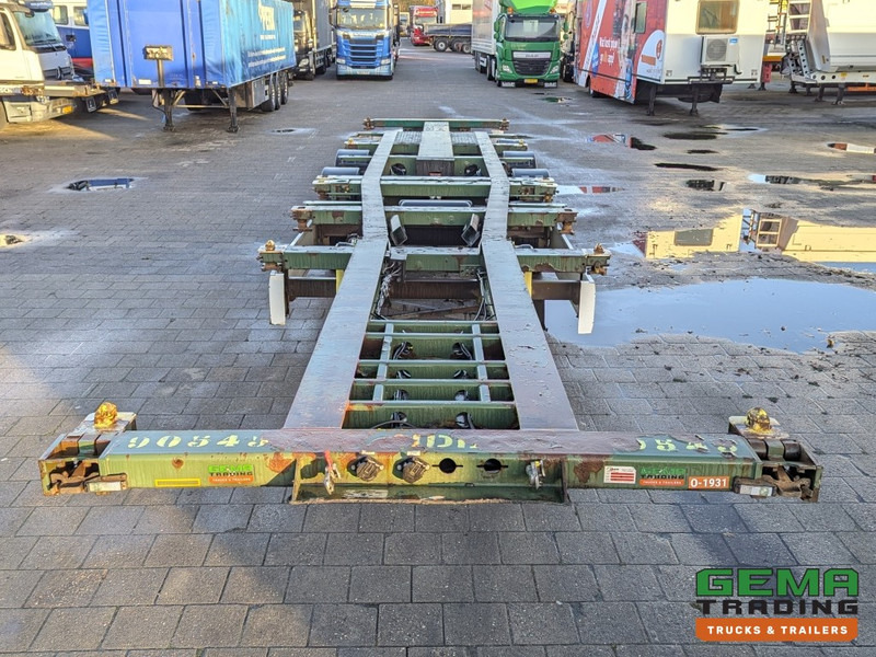 Semi-remorque porte-conteneur/ Caisse mobile Krone SD 27 3-Assen BPW Backslider - DrumBrakes - 20 2x20FT/30/40FT - 10+ Units in Stock (O1931): photos 9