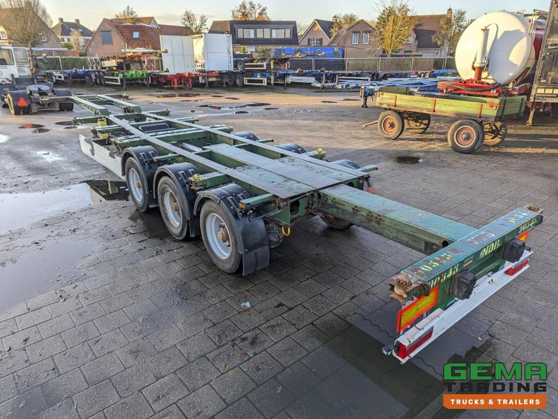 Krone SD 27 3-Assen BPW Backslider - DrumBrakes - 20 2x20FT/30/40FT - 10+ Units in Stock (O1931) - Semi-remorque porte-conteneur/ Caisse mobile: photos 5 Krone SD 27 3-Assen BPW Backslider - DrumBrakes - 20 2x20FT/30/40FT - 10+ Units in Stock (O1931) - Semi-remorque porte-conteneur/ Caisse mobile: photos 5