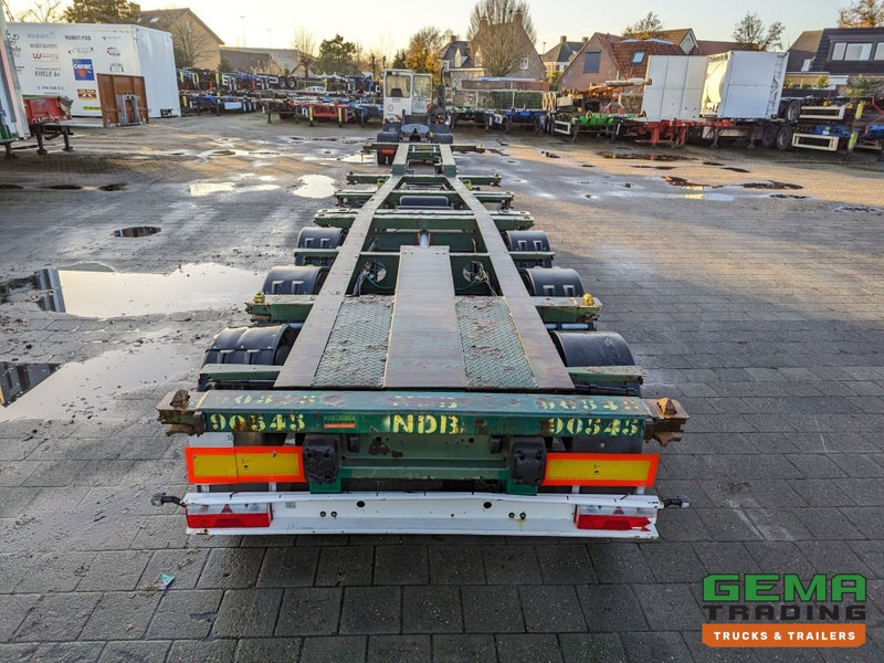 Semi-remorque porte-conteneur/ Caisse mobile Krone SD 27 3-Assen BPW Backslider - DrumBrakes - 20 2x20FT/30/40FT - 10+ Units in Stock (O1931): photos 6