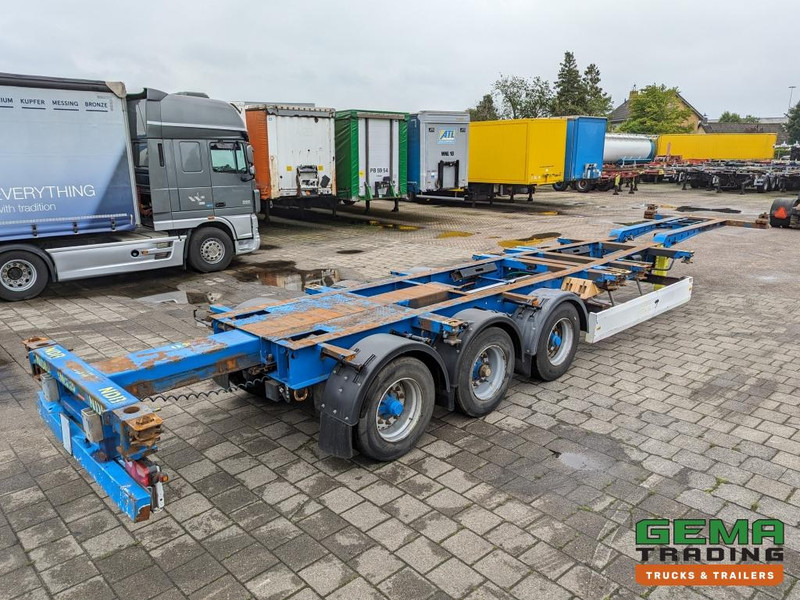 Krone SD 27 3-Assen BPW DrumBrakes - 5280kg - 1x 20FT 2x 20FT 30FT 40FT (O1867) - Semi-remorque porte-conteneur/ Caisse mobile: photos 1 Krone SD 27 3-Assen BPW DrumBrakes - 5280kg - 1x 20FT 2x 20FT 30FT 40FT (O1867) - Semi-remorque porte-conteneur/ Caisse mobile: photos 1
