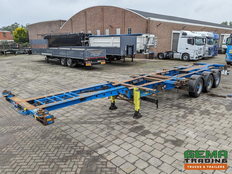 Krone SD 27 3-Assen BPW DrumBrakes - 5280kg - 1x 20FT 2x 20FT 30FT 40FT (O1867) - Semi-remorque porte-conteneur/ Caisse mobile: photos 3 Krone SD 27 3-Assen BPW DrumBrakes - 5280kg - 1x 20FT 2x 20FT 30FT 40FT (O1867) - Semi-remorque porte-conteneur/ Caisse mobile: photos 3