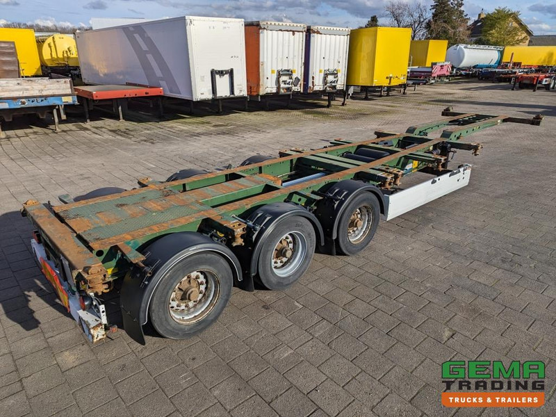 Krone SD 27 3-Assen BPW Kont Schuiver - DrumBrakes - 5280kg (O1776) - Semi-remorque porte-conteneur/ Caisse mobile: photos 5 Krone SD 27 3-Assen BPW Kont Schuiver - DrumBrakes - 5280kg (O1776) - Semi-remorque porte-conteneur/ Caisse mobile: photos 5