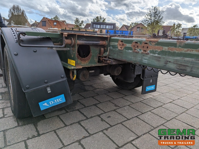 Semi-remorque porte-conteneur/ Caisse mobile Krone SD 27 3-Assen BPW RearSlider - DrumBrakes - 5280kg - 07/2024APK (O1779): photos 13