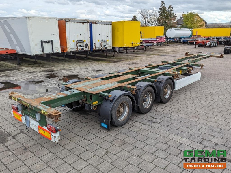 Krone SD 27 3-Assen BPW RearSlider - DrumBrakes - 5280kg - Semi-remorque porte-conteneur/ Caisse mobile: photos 2 Krone SD 27 3-Assen BPW RearSlider - DrumBrakes - 5280kg - Semi-remorque porte-conteneur/ Caisse mobile: photos 2