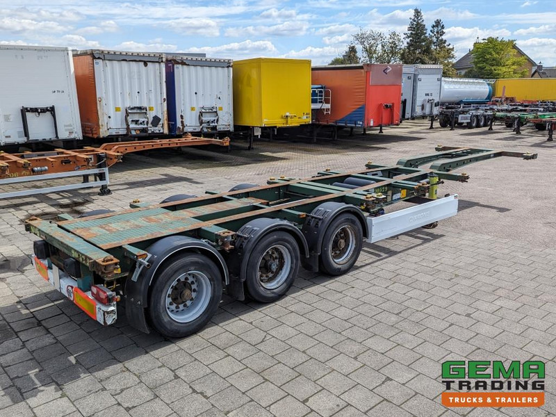Krone SD 27 3-Assen BPW RearSlider - DrumBrakes - 5280kg (O1852) - Semi-remorque porte-conteneur/ Caisse mobile: photos 4 Krone SD 27 3-Assen BPW RearSlider - DrumBrakes - 5280kg (O1852) - Semi-remorque porte-conteneur/ Caisse mobile: photos 4