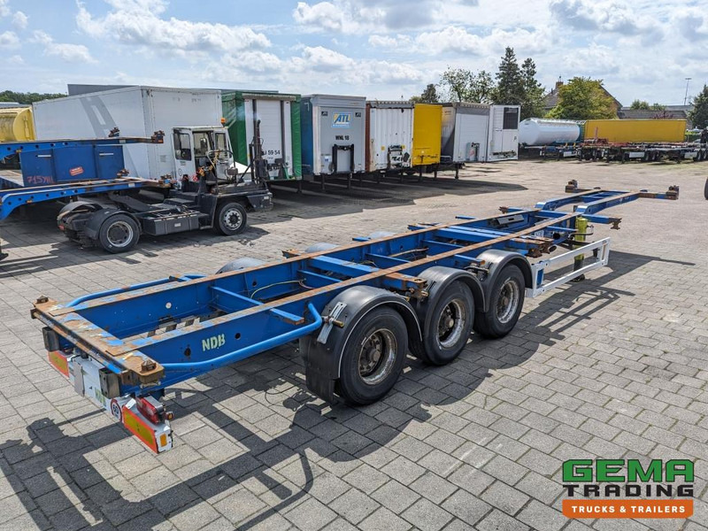 Krone SD27 3-Assen BPW Drumbrakes - 4700KG - All Connections (O1913) - Semi-remorque porte-conteneur/ Caisse mobile: photos 1 Krone SD27 3-Assen BPW Drumbrakes - 4700KG - All Connections (O1913) - Semi-remorque porte-conteneur/ Caisse mobile: photos 1