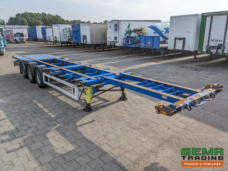 Krone SDC-27 3-Assen BPW Drumbrakes - 5340KG - All Connections (O1912) - Semi-remorque porte-conteneur/ Caisse mobile: photos 4 Krone SDC-27 3-Assen BPW Drumbrakes - 5340KG - All Connections (O1912) - Semi-remorque porte-conteneur/ Caisse mobile: photos 4