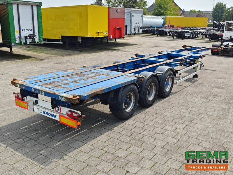 Krone SDC 27 3 assen BPW - DrumBrakes - 5340KG - 2x 20FT 1x 30FT 1x40FT - NL kenteken - Semi-remorque porte-conteneur/ Caisse mobile: photos 1 Krone SDC 27 3 assen BPW - DrumBrakes - 5340KG - 2x 20FT 1x 30FT 1x40FT - NL kenteken - Semi-remorque porte-conteneur/ Caisse mobile: photos 1