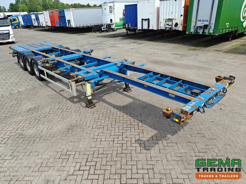 Krone SDC 27 3 assen BPW - DrumBrakes - 5340KG - 2x 20FT 1x 30FT 1x40FT - NL kenteken - Semi-remorque porte-conteneur/ Caisse mobile: photos 4 Krone SDC 27 3 assen BPW - DrumBrakes - 5340KG - 2x 20FT 1x 30FT 1x40FT - NL kenteken - Semi-remorque porte-conteneur/ Caisse mobile: photos 4