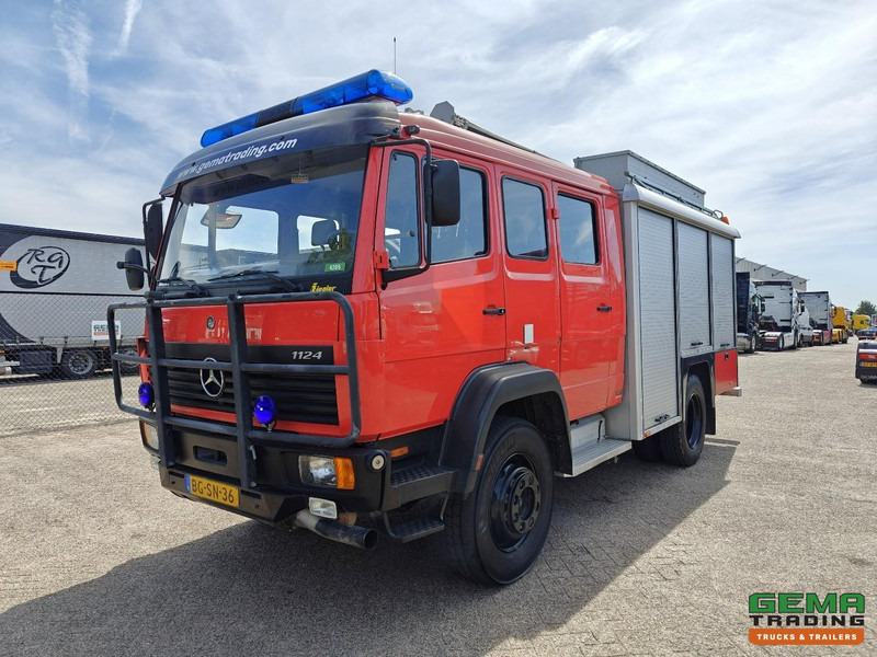 Mercedes-Benz 1124 AF 4x4 Dubbelcab 6Cil - 8 Pers - Ziegler TS - Tankautospuit  TS09 LD2.800 HD265 T2.000 S40 - 04/2026 APK - Camion de pompier: photos 1 Mercedes-Benz 1124 AF 4x4 Dubbelcab 6Cil - 8 Pers - Ziegler TS - Tankautospuit  TS09 LD2.800 HD265 T2.000 S40 - 04/2026 APK - Camion de pompier: photos 1
