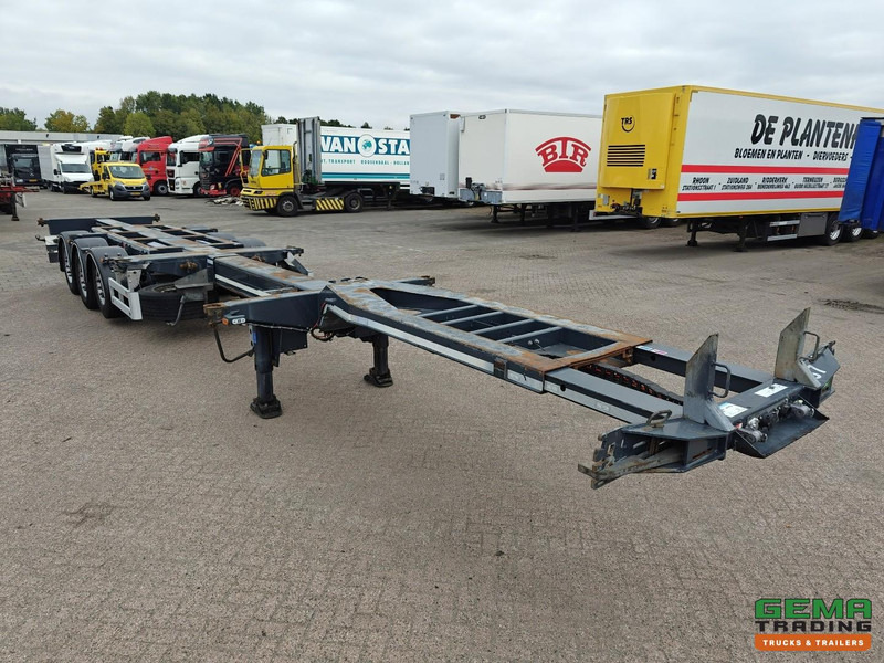 Pacton ET3 3-Assen SAF - MULTI - Schijfremmen - LiftAs - 3x Uitschuifbaar - 03/2026 APK - Semi-remorque porte-conteneur/ Caisse mobile: photos 4 Pacton ET3 3-Assen SAF - MULTI - Schijfremmen - LiftAs - 3x Uitschuifbaar - 03/2026 APK - Semi-remorque porte-conteneur/ Caisse mobile: photos 4