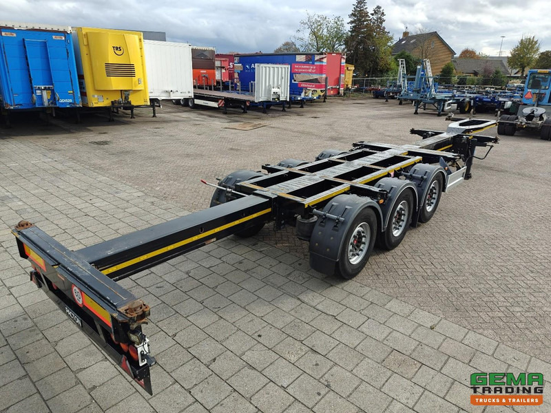 Pacton TXC343 3-Assen SAF - Schijfremmen - LiftAs - VasteKop - Alle Aansluitingen - 4740KG - Semi-remorque porte-conteneur/ Caisse mobile: photos 3 Pacton TXC343 3-Assen SAF - Schijfremmen - LiftAs - VasteKop - Alle Aansluitingen - 4740KG - Semi-remorque porte-conteneur/ Caisse mobile: photos 3