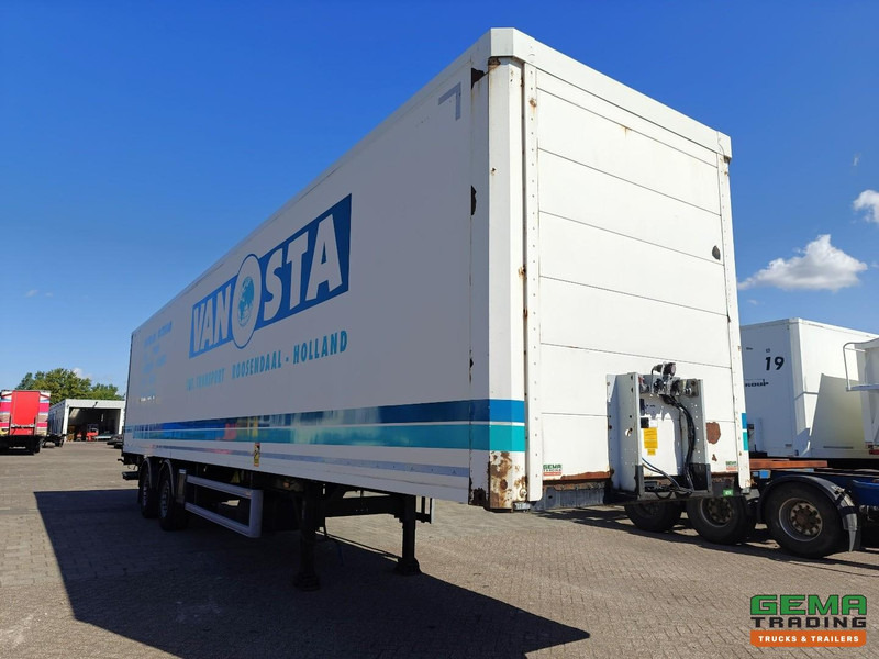 Semi-remorque fourgon SYSTEM TRAILERS GS PRS 18 2-Assen SAF - LiftAs en StuurAs - Schijfremmen - Gesloten Opbouw - Laadklep 2000KG: photos 7 Semi-remorque fourgon SYSTEM TRAILERS GS PRS 18 2-Assen SAF - LiftAs en StuurAs - Schijfremmen - Gesloten Opbouw - Laadklep 2000KG: photos 7