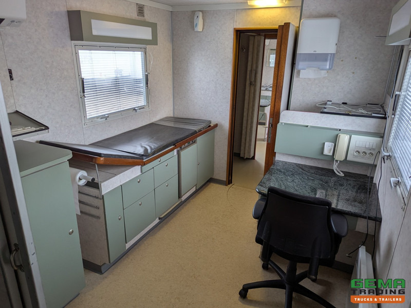 Trax S161DAP 1-Assige 11.3m KantoorTrailer / MobileHome - Airco's - Toilet - Standkachel - Watertank - Semi-remorque: photos 3 Trax S161DAP 1-Assige 11.3m KantoorTrailer / MobileHome - Airco's - Toilet - Standkachel - Watertank - Semi-remorque: photos 3