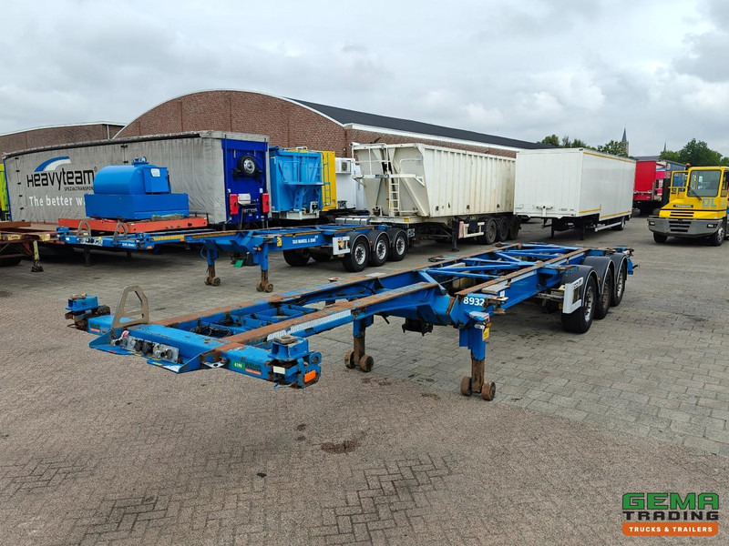 Van Hool 3B0079 3-Assen SAF - Schijfremmen - Alle aansluitingen / Universeel chassis - Semi-remorque porte-conteneur/ Caisse mobile: photos 2 Van Hool 3B0079 3-Assen SAF - Schijfremmen - Alle aansluitingen / Universeel chassis - Semi-remorque porte-conteneur/ Caisse mobile: photos 2