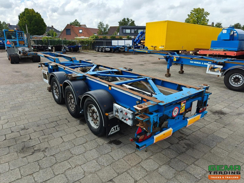 Van Hool 3B0079 3-Assen SAF - Schijfremmen - Alle aansluitingen / Universeel chassis - Semi-remorque porte-conteneur/ Caisse mobile: photos 3 Van Hool 3B0079 3-Assen SAF - Schijfremmen - Alle aansluitingen / Universeel chassis - Semi-remorque porte-conteneur/ Caisse mobile: photos 3