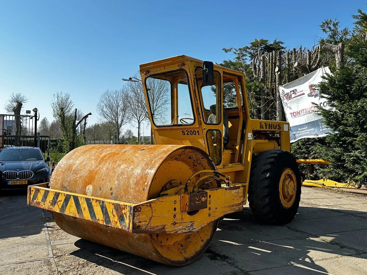 BOMAG Koehring BW 212 Wals with vibration 12T - Compacteur à pieds de mouton/ Monocylindre: photos 2 BOMAG Koehring BW 212 Wals with vibration 12T - Compacteur à pieds de mouton/ Monocylindre: photos 2