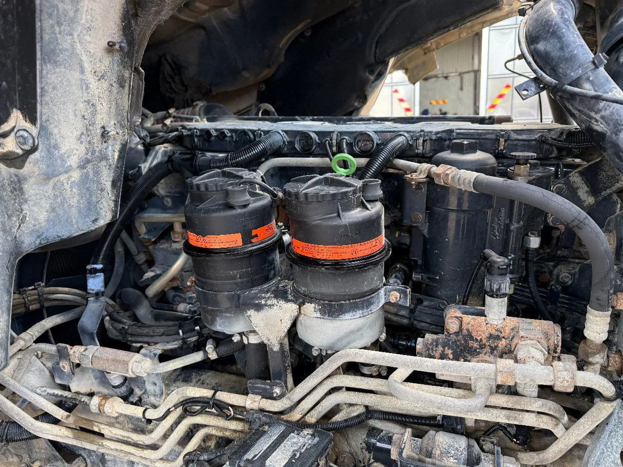 Camion malaxeur MAN TGA 35.360 8X4 CIFA Beton Mixer Spring/Spring ZF: photos 21
