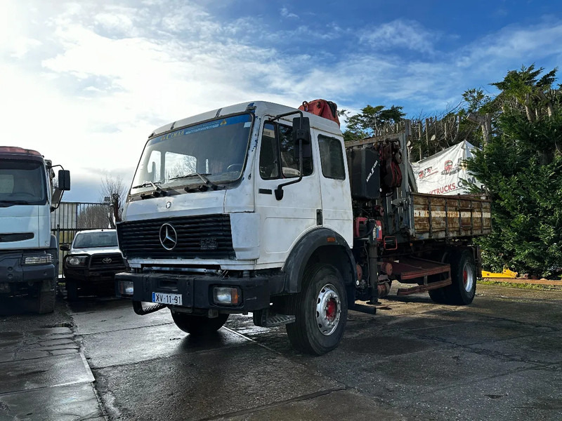 Mercedes-Benz SK 1935 V8 4X2 Tipper Spring/Spring AMCO V825 9T Crane - Camion benne, Camion grue: photos 2 Mercedes-Benz SK 1935 V8 4X2 Tipper Spring/Spring AMCO V825 9T Crane - Camion benne, Camion grue: photos 2