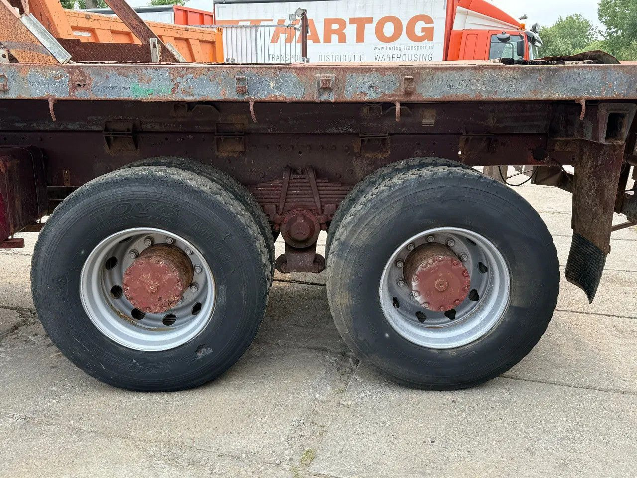 Mercedes-Benz SK 2628 V8 6X6 Platform Spring/Spring Manual gea - Camion plateau: photos 5 Mercedes-Benz SK 2628 V8 6X6 Platform Spring/Spring Manual gea - Camion plateau: photos 5