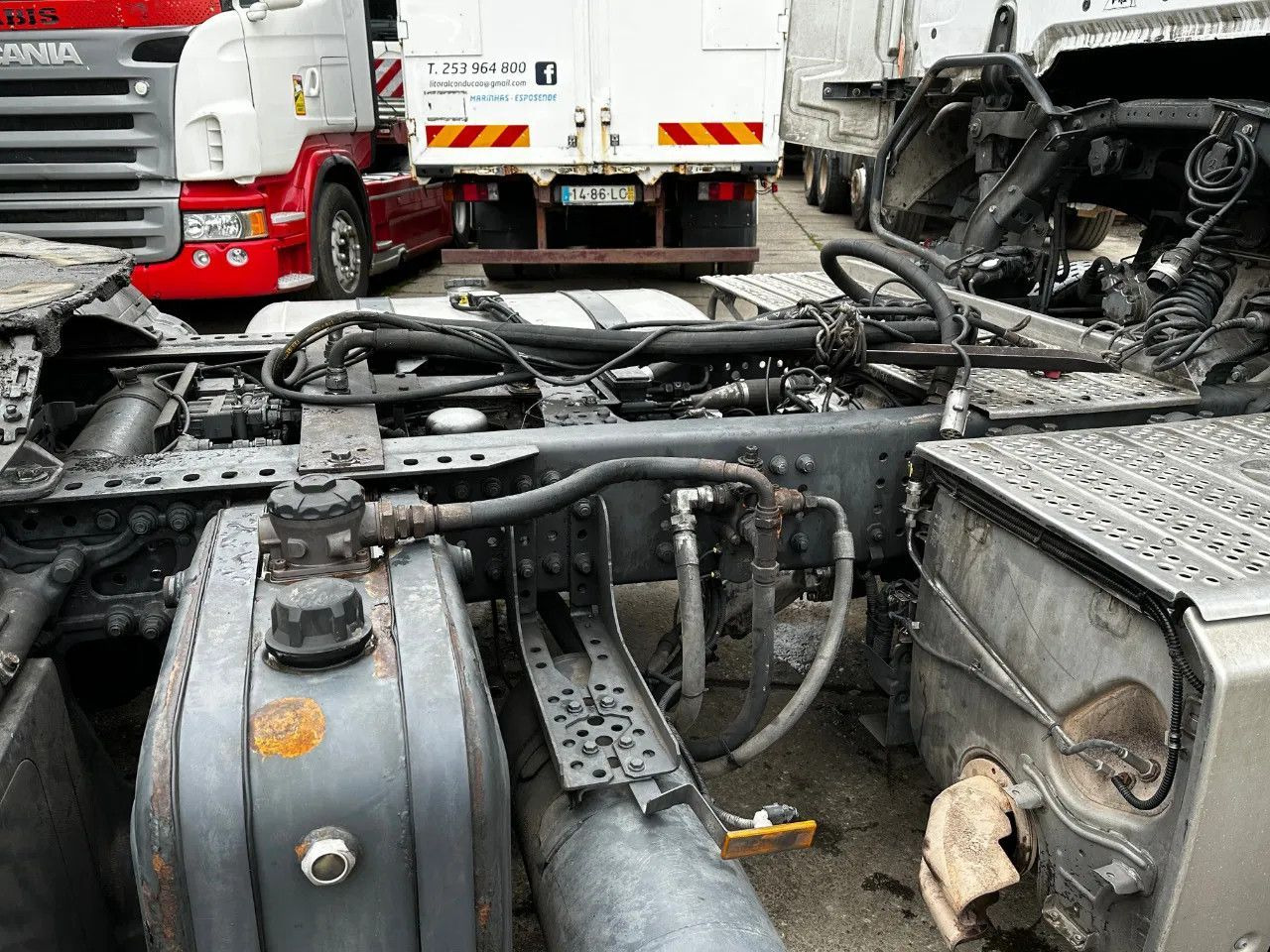 Tracteur routier Mercedes-Benz Actros 1851 4X2 Tractor-unit Spring/Air Retarder: photos 7