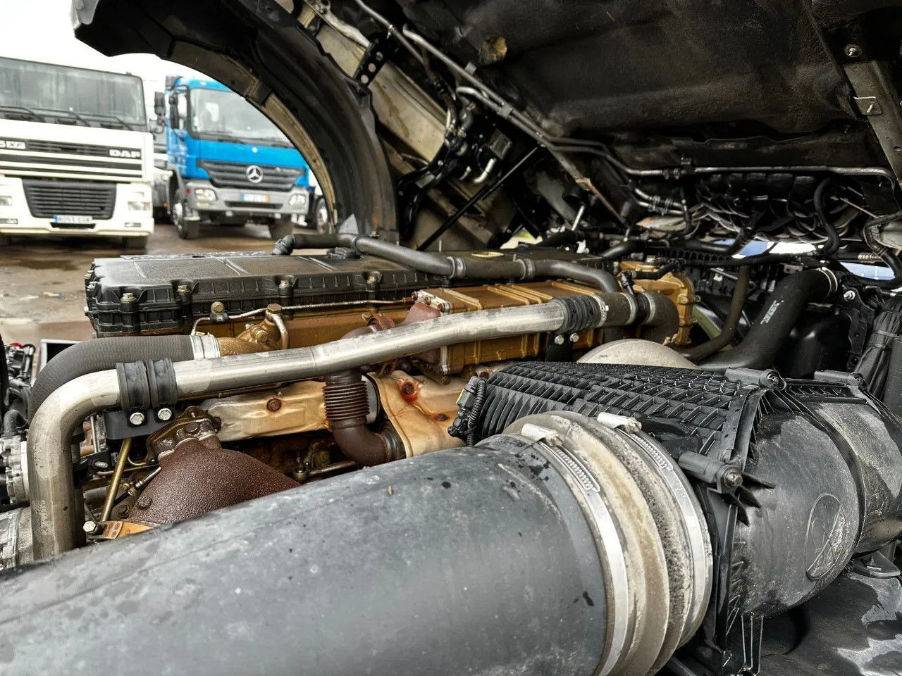 Tracteur routier Mercedes-Benz Actros 1851 4X2 Tractor-unit Spring/Air Retarder: photos 22