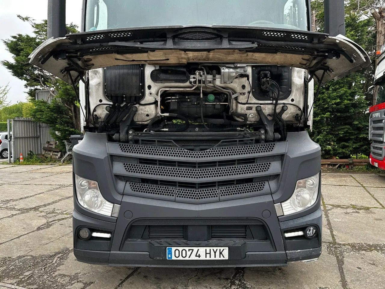 Tracteur routier Mercedes-Benz Actros 1851 4X2 Tractor-unit Spring/Air Retarder: photos 13