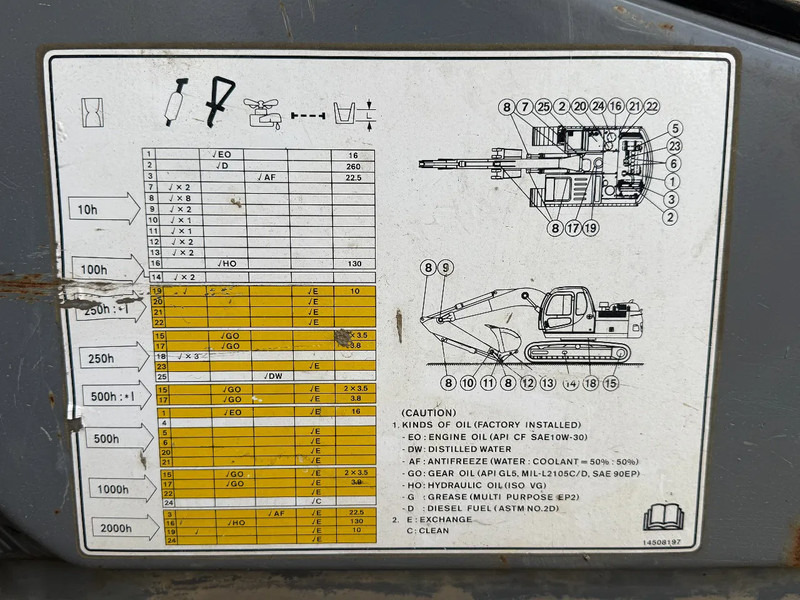 Pelle sur chenille Volvo EC 140 LC Excavator Hammerline Quick Coupler: photos 14 Pelle sur chenille Volvo EC 140 LC Excavator Hammerline Quick Coupler: photos 14