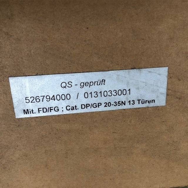 Doors Grendia complete right and left - Portière et pièces pour Matériel de manutention: photos 2 Doors Grendia complete right and left - Portière et pièces pour Matériel de manutention: photos 2