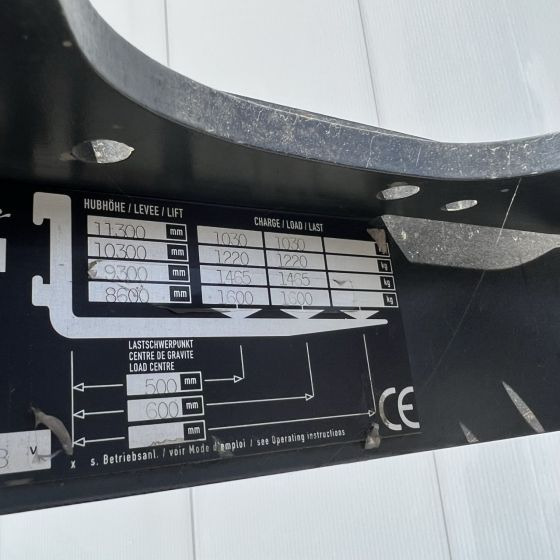 Chariot à mât rétractable Linde R16HD (115): photos 8