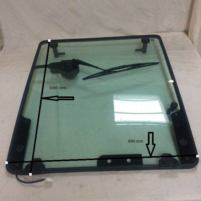 Rear windows for Caterpillar / Mitsubishi - Fenêtre et pièces pour Matériel de manutention: photos 2 Rear windows for Caterpillar / Mitsubishi - Fenêtre et pièces pour Matériel de manutention: photos 2