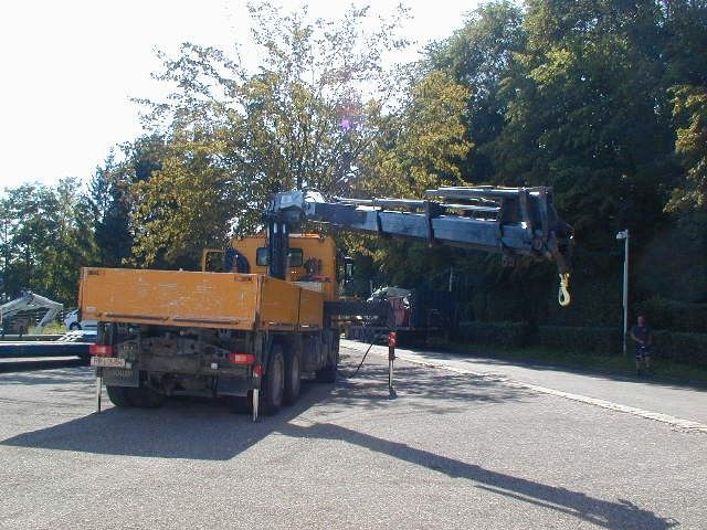 Volvo FH 12 6x4 - Camion plateau, Camion grue: photos 3 Volvo FH 12 6x4 - Camion plateau, Camion grue: photos 3