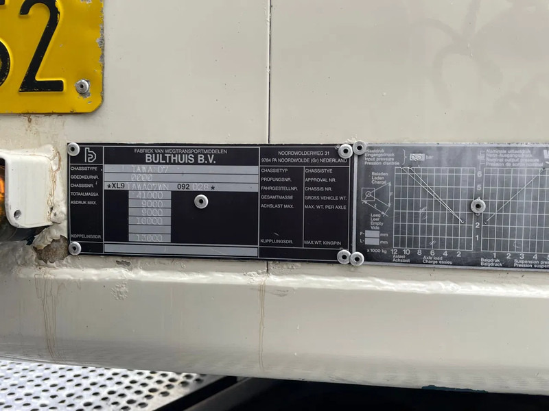 Semi-remorque à fond mouvant Bulthuis 80m3 390H Cargo Floor Stuuras good condition!: photos 10 Semi-remorque à fond mouvant Bulthuis 80m3 390H Cargo Floor Stuuras good condition!: photos 10