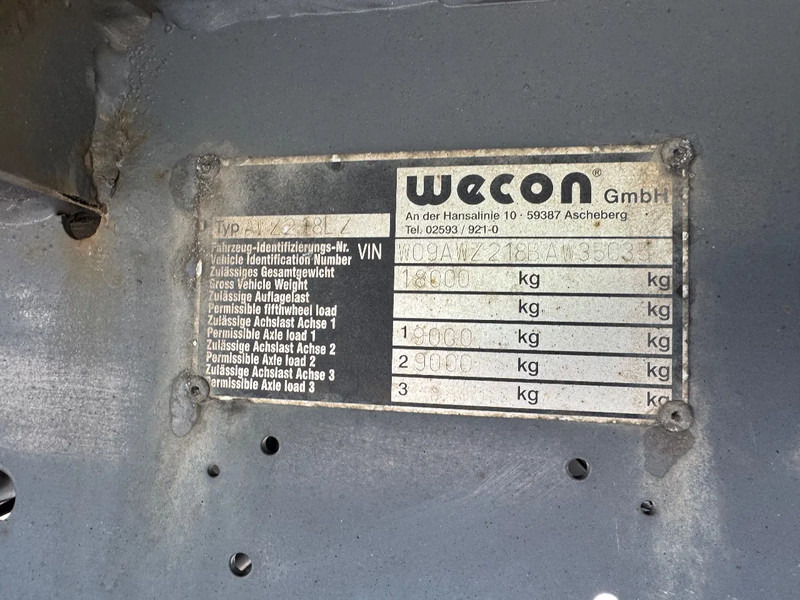 Camion fourgon DAF XF 460 6X2 Jumbo Volume kombi Standairco Hefdak 8.1 + 7.8M 120m3: photos 17