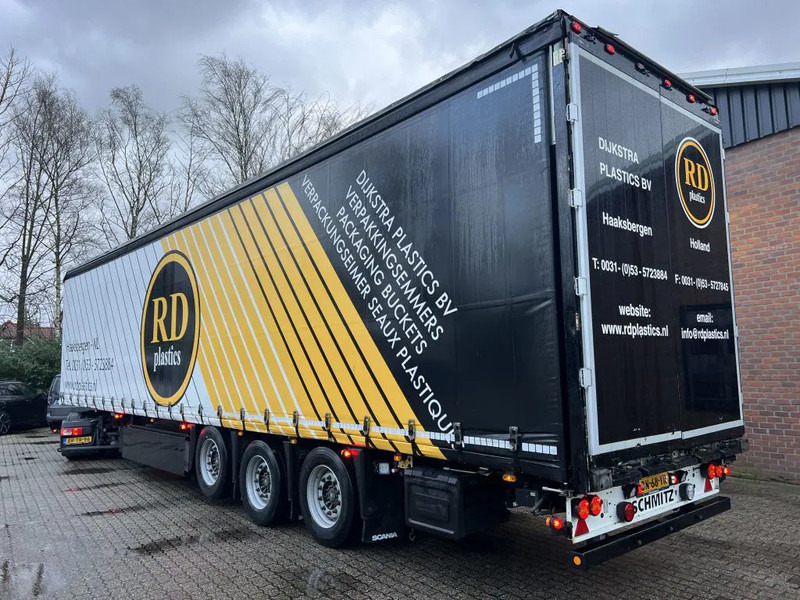 Schmitz Cargobull S01 Mega Liftachse Hubdach/Hefdak Top condition - Semi-remorque rideaux coulissants: photos 4 Schmitz Cargobull S01 Mega Liftachse Hubdach/Hefdak Top condition - Semi-remorque rideaux coulissants: photos 4