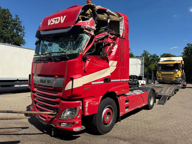 Tracteur routier DAF XF 480 4X2 SSC Standairco 2x tank PROD 2019 CABIN DAMAGE 524.410KM: photos 1