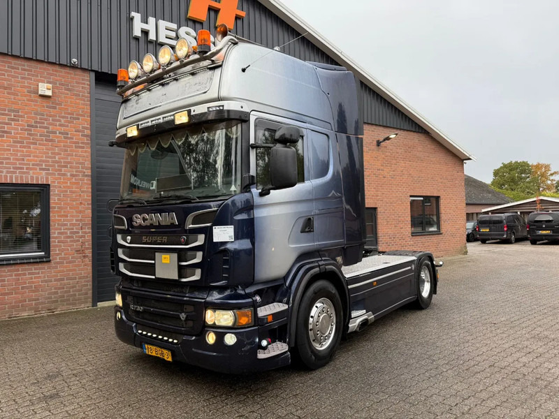 Scania R730 V8 4X2 Topline Retarder Hydrauliek King of the road - Tracteur routier: photos 1 Scania R730 V8 4X2 Topline Retarder Hydrauliek King of the road - Tracteur routier: photos 1