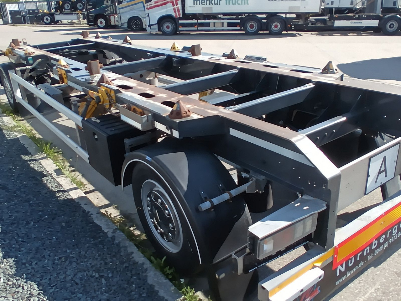 Hüffermann 2-A VARIO-CARRIER VERZINKT SAFETYFIX Reifen/TÜV - Remorque ampliroll/ Multibenne: photos 4 Hüffermann 2-A VARIO-CARRIER VERZINKT SAFETYFIX Reifen/TÜV - Remorque ampliroll/ Multibenne: photos 4