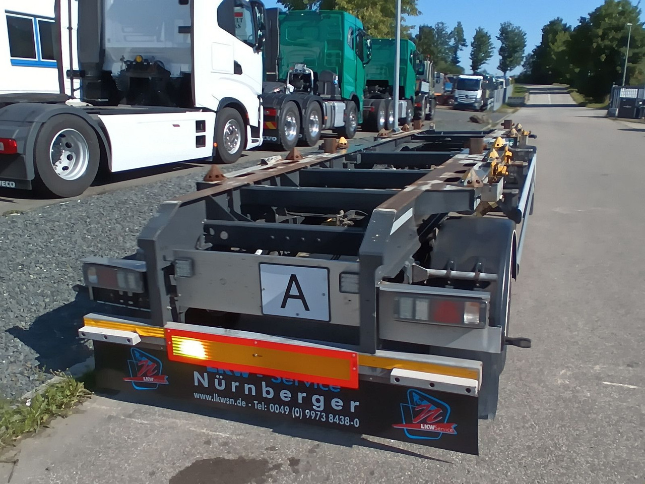 Hüffermann 2-A VARIO-CARRIER VERZINKT SAFETYFIX Reifen/TÜV - Remorque ampliroll/ Multibenne: photos 2 Hüffermann 2-A VARIO-CARRIER VERZINKT SAFETYFIX Reifen/TÜV - Remorque ampliroll/ Multibenne: photos 2