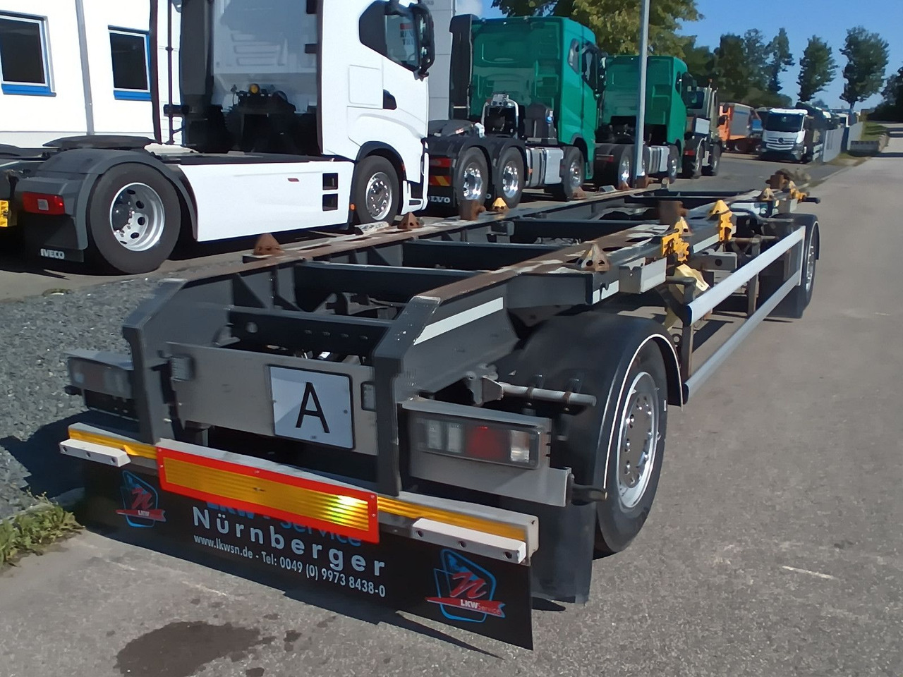 Hüffermann 2-A VARIO-CARRIER VERZINKT SAFETYFIX Reifen/TÜV - Remorque ampliroll/ Multibenne: photos 5 Hüffermann 2-A VARIO-CARRIER VERZINKT SAFETYFIX Reifen/TÜV - Remorque ampliroll/ Multibenne: photos 5