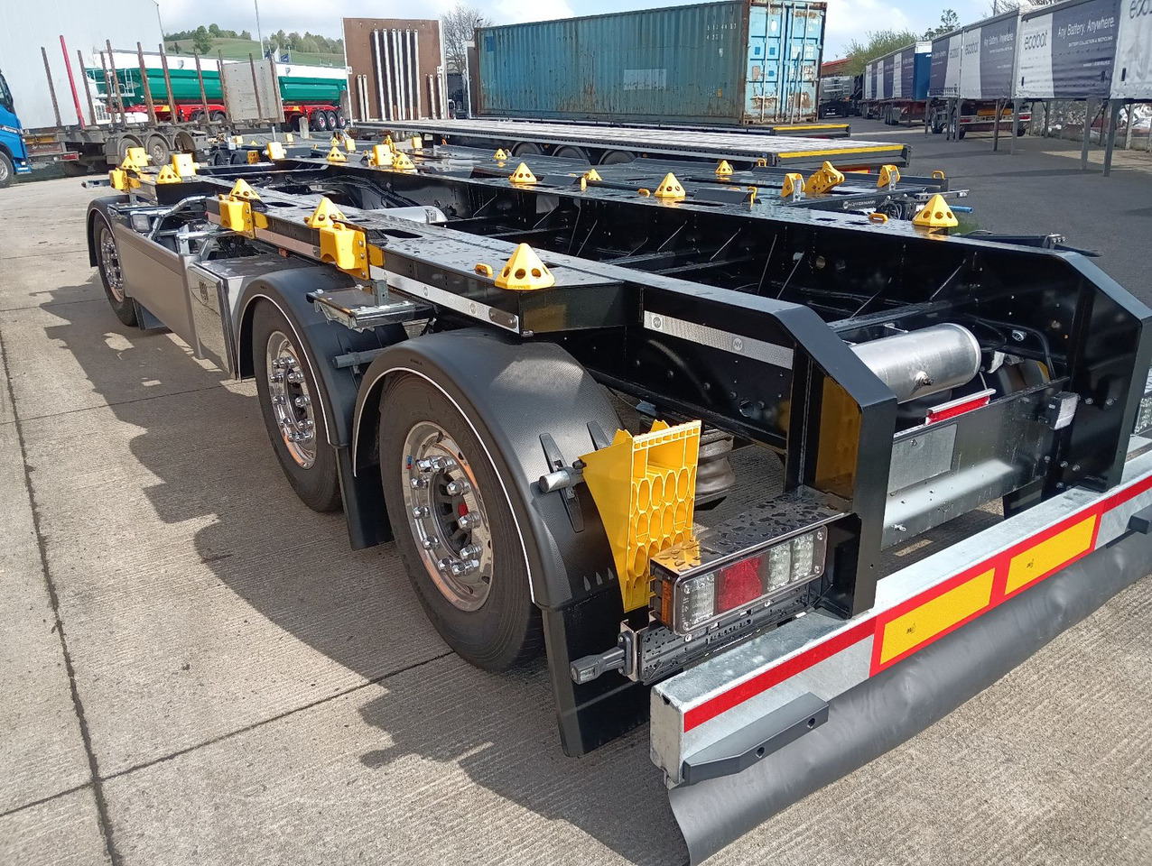 Hüffermann 3-A VARIO-CARRIER SAF NEU VERZINKT LiftAlufelgen - Remorque ampliroll/ Multibenne: photos 2 Hüffermann 3-A VARIO-CARRIER SAF NEU VERZINKT LiftAlufelgen - Remorque ampliroll/ Multibenne: photos 2