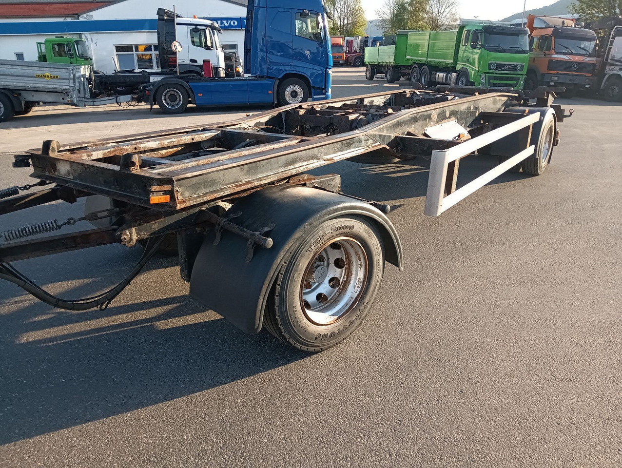 Meiller MEILLER HKM G18 SZL SCHLITTEN BPW Trommel 3,38t - Remorque ampliroll/ Multibenne: photos 1 Meiller MEILLER HKM G18 SZL SCHLITTEN BPW Trommel 3,38t - Remorque ampliroll/ Multibenne: photos 1