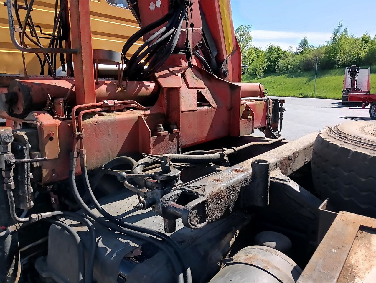 Mercedes-Benz SK 1722 AK 4x4 Blatt Schalter PalfingerPK10500A4 - crédit-bail Mercedes-Benz SK 1722 AK 4x4 Blatt Schalter PalfingerPK10500A4: photos 27