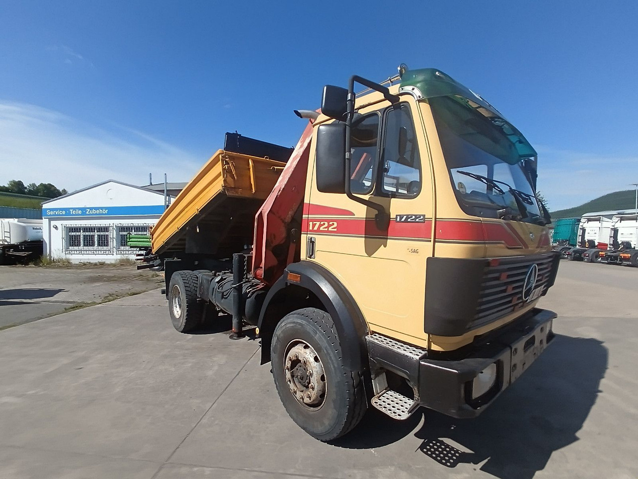 Mercedes-Benz SK 1722 AK 4x4 Blatt Schalter PalfingerPK10500A4 - crédit-bail Mercedes-Benz SK 1722 AK 4x4 Blatt Schalter PalfingerPK10500A4: photos 14