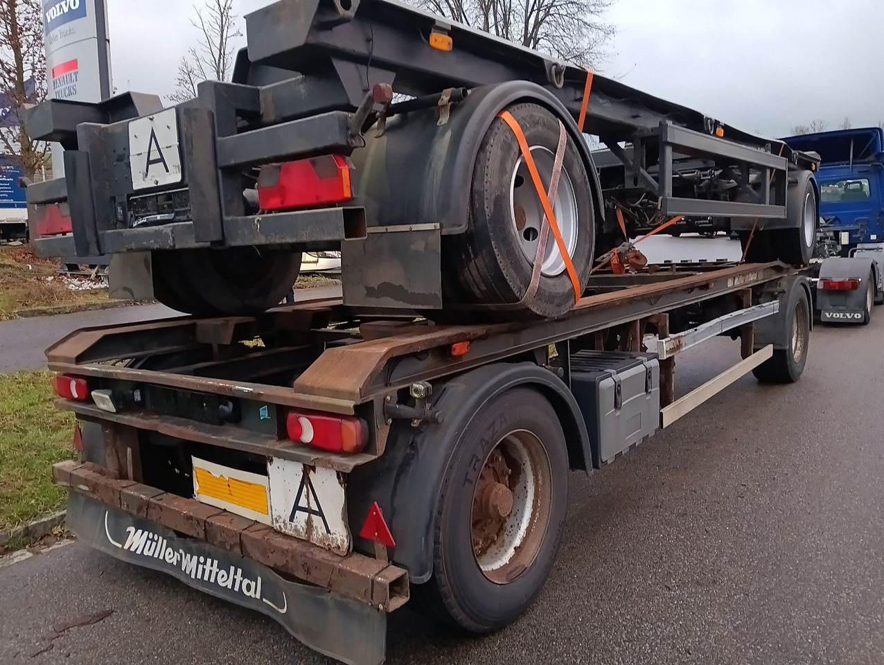 Remorque ampliroll/ Multibenne Müller-Mitteltal RA18 Abrollanhänger 7m BPW Trommel TÜV 5/2025 Müller-Mitteltal RA18 Abrollanhänger 7m BPW Trommel TÜV 5/2025: photos 14 Remorque ampliroll/ Multibenne Müller-Mitteltal RA18 Abrollanhänger 7m BPW Trommel TÜV 5/2025 Müller-Mitteltal RA18 Abrollanhänger 7m BPW Trommel TÜV 5/2025: photos 14